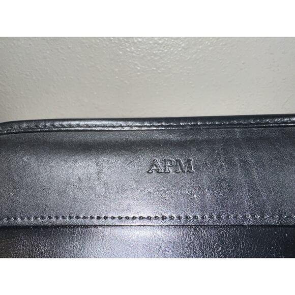 Levenger Black Leather Pad Backer 10” X 14” - Picture 4 of 8